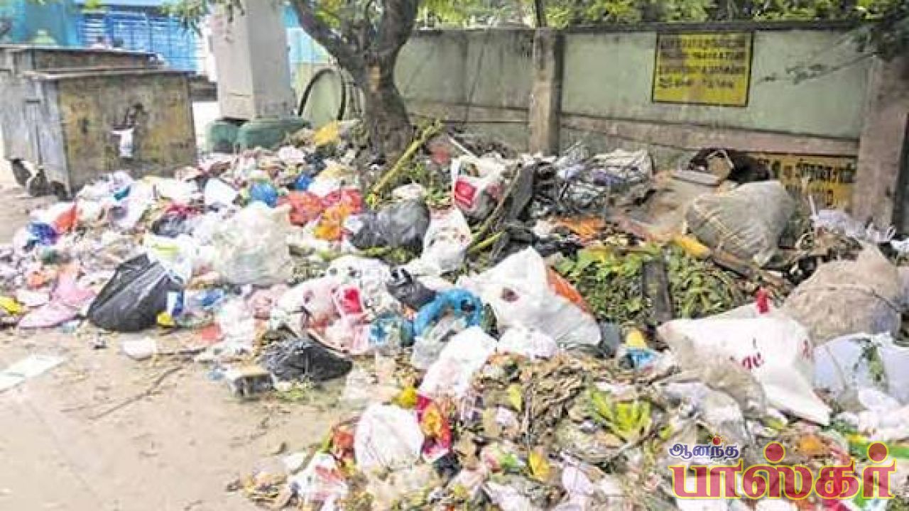 குப்பைக்கு எதிர்ப்பு 150வது நாளாக ஆர்ப்பாட்டம்