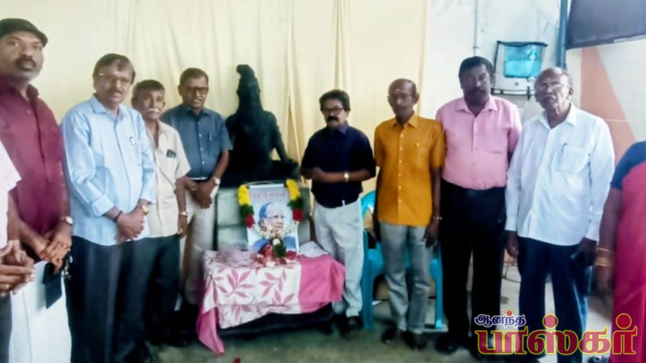 ஈரோடு தமிழன்பனுக்கு பொதிகைத் தமிழ்ச் சங்கம் சார்பாக 23.11.2025 அன்று காலை நெல்லையில் கவிதாஞ்சலி 