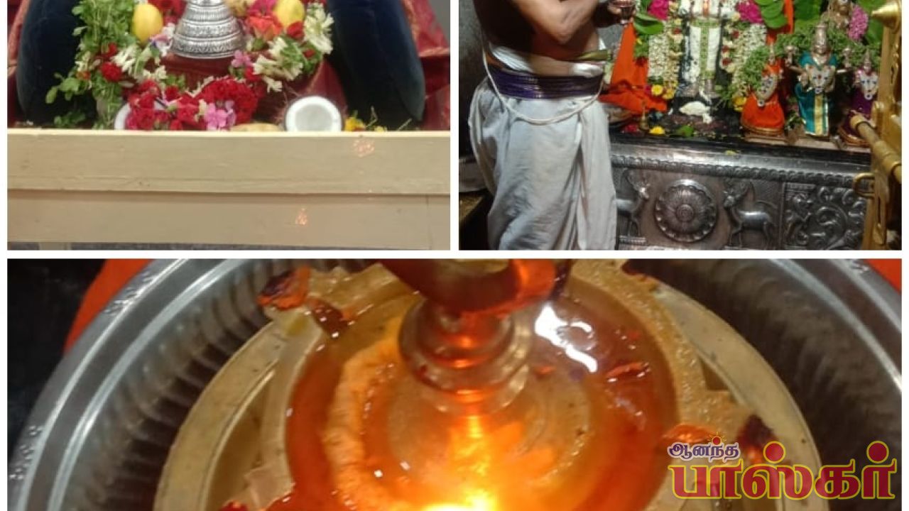 காட்பாடி ஸ்ரீ பக்த ஆஞ்சநேயர் கோயிலில் திருவோண சிரவண தீபம் ஏற்றி வழிபாடு!